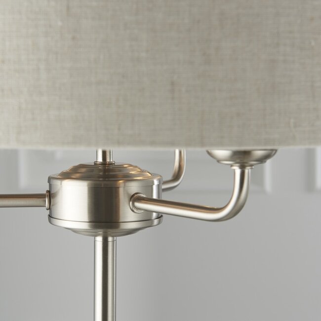 Highclere Floor - Br Chrome/Natural - Factory Second