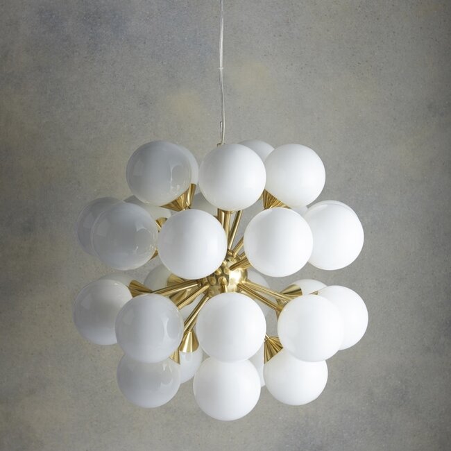 Oscar 28lt pendant - Br.gold