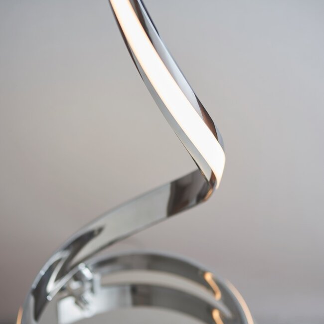 Aria floor 22W SW warm white - chrome plate - Factory Second