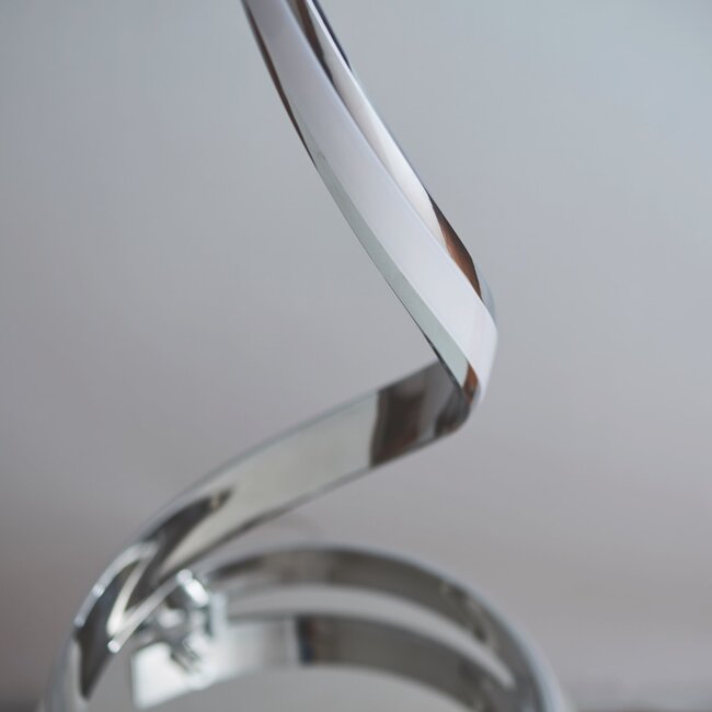 Aria floor 22W SW warm white - chrome plate - Factory Second