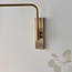 Navren swing arm wall 10W  - antiqued solid brass - Factory Second