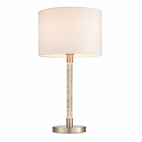 Endon Andromeda table 40W & 4W SW - satin chrome plate Endon Andromeda table 40W & 4W SW - satin chrome plate