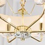 Nixon 6lt pendant - brass