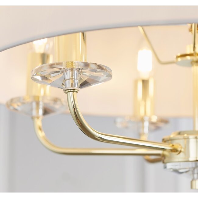 Nixon 6lt pendant - brass - Factory Second