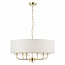Nixon 6lt pendant - brass