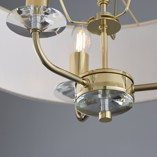 Nixon 3lt pendant - brass - Factory Second