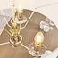 Nixon 3lt pendant - brass