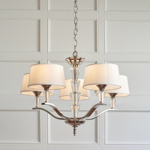 Fiennes 5lt pendant 40W - chrome plate - Factory Second Fiennes 5lt pendant 40W - chrome plate - Factory Second