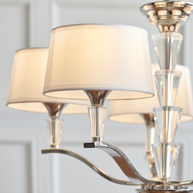 Fiennes 5lt pendant 40W - chrome plate - Factory Second