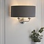 Highclere 2lt Wall - Nickel/Charcoal - Factory Second