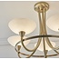 Cagney 5lt semi flush - A Brass - Factory Second