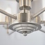Highclere 6lt pendant - BrChrome/Natural - Factory Second