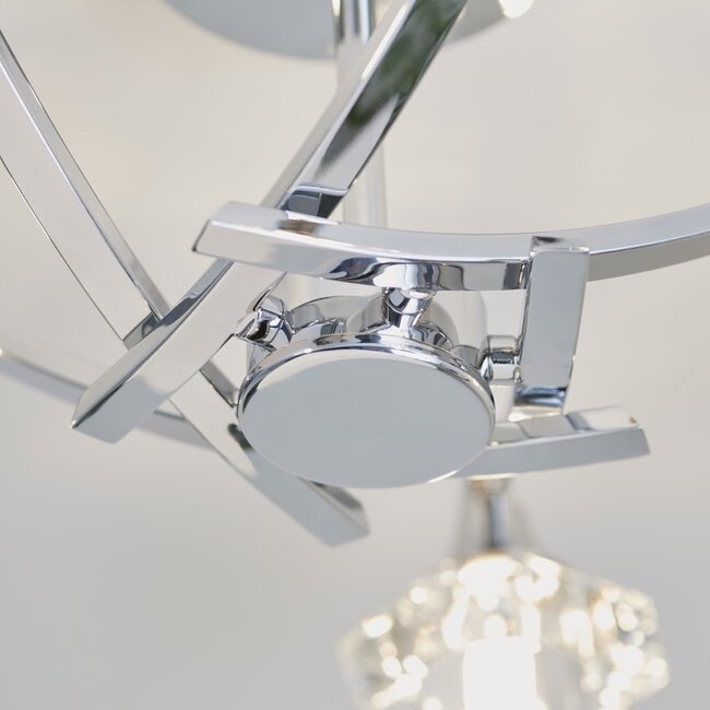 Langella 5lt semi flush 33W - chrome plate