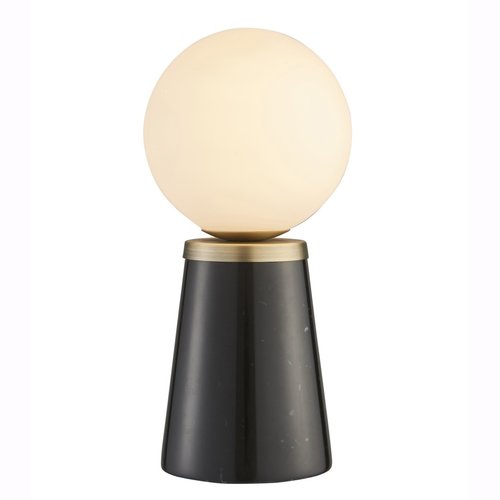 Endon Otto table - black & ant brass Endon Otto table - black & ant brass