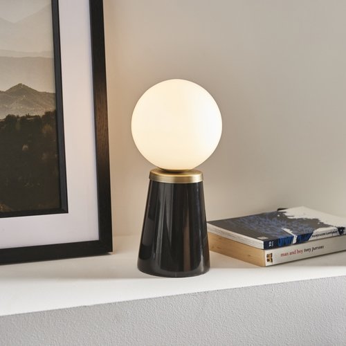 Otto table - black & ant brass - Factory Second Otto table - black & ant brass - Factory Second