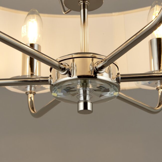 Nixon 6lt pendant - nickel - Factory Second