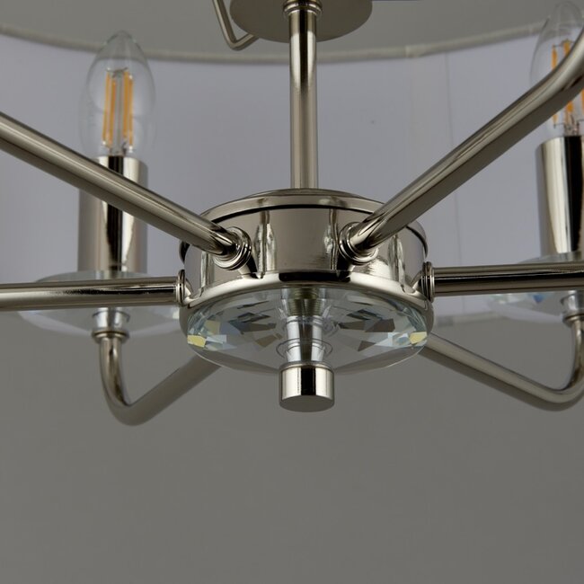 Nixon 6lt pendant - nickel - Factory Second