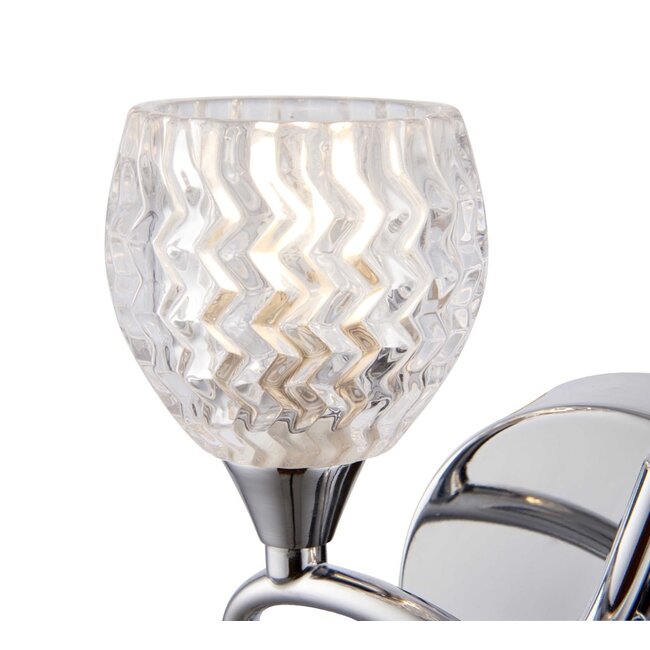 Boyer 2lt left wall - chrome - Factory Second