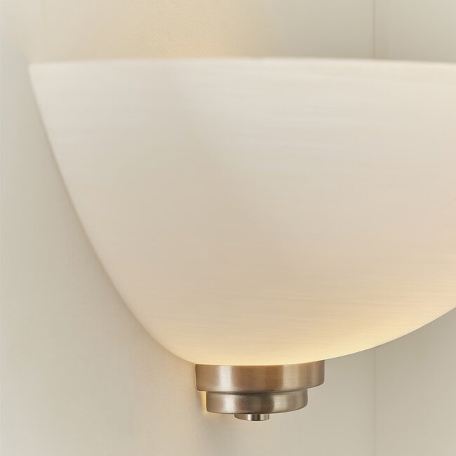 Welles wall - Satin chrome - Factory Second