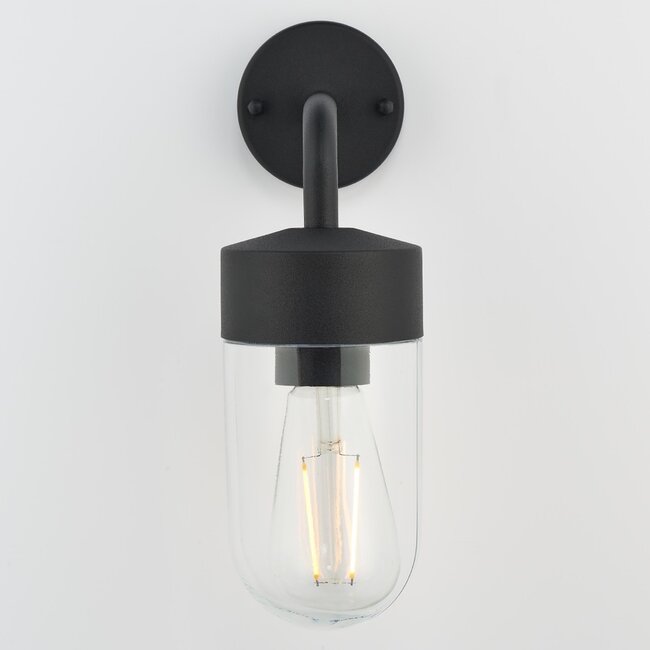 North wall IP44 - Matt black - Factory Second