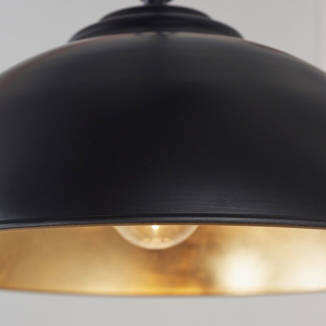 Colman 1lt Pendant - Black - Factory Second