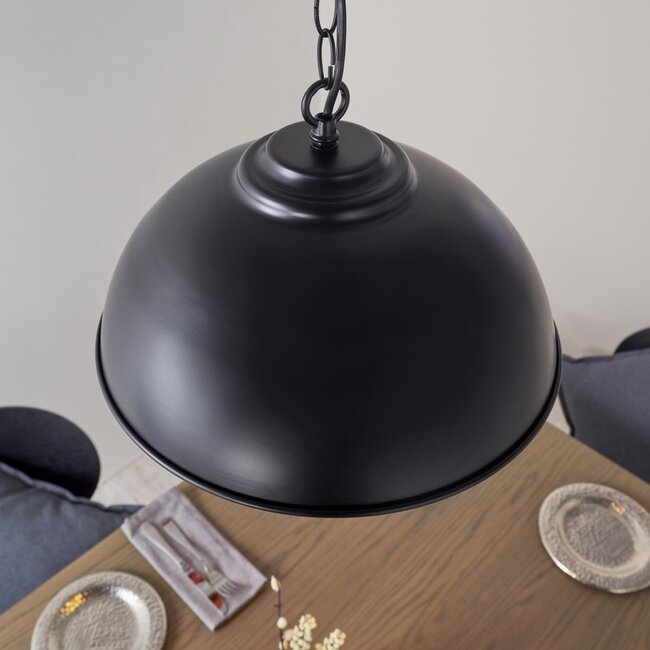 Colman 1lt Pendant - Black - Factory Second