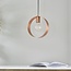 Hoop 1lt Pendant Brushed Copper - Factory Second