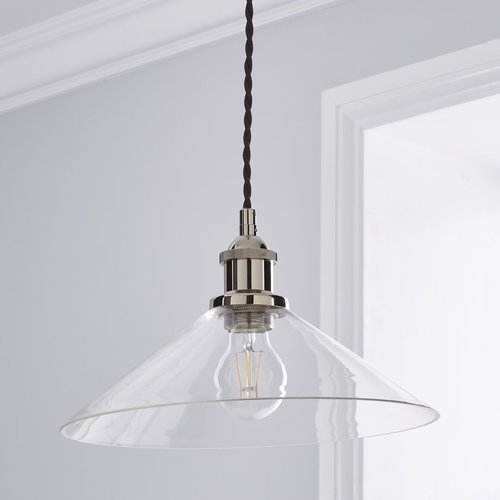 Poole Lighting Nickleson 1lt Pendant Poole Lighting Nickleson 1lt Pendant
