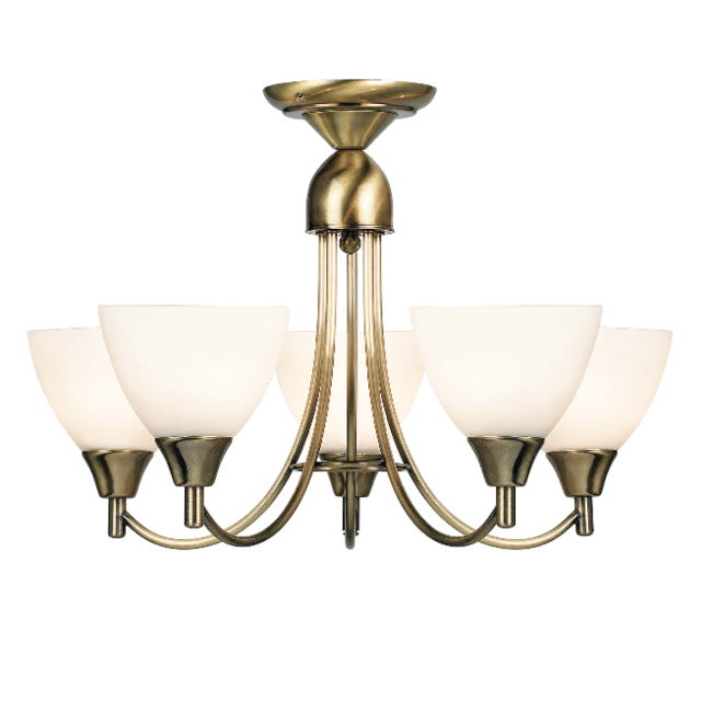 Alton 5lt pendant - A.brass - Factory Second