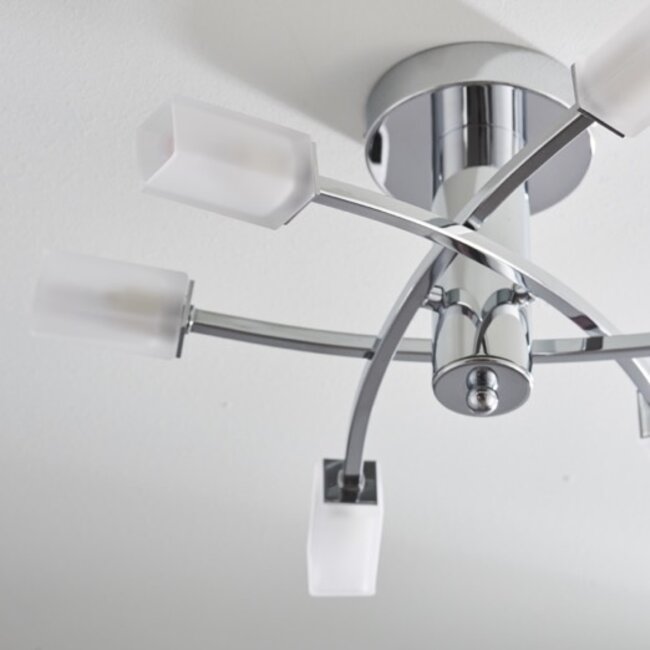 Havana 6lt semi flush Chrome - Factory Second