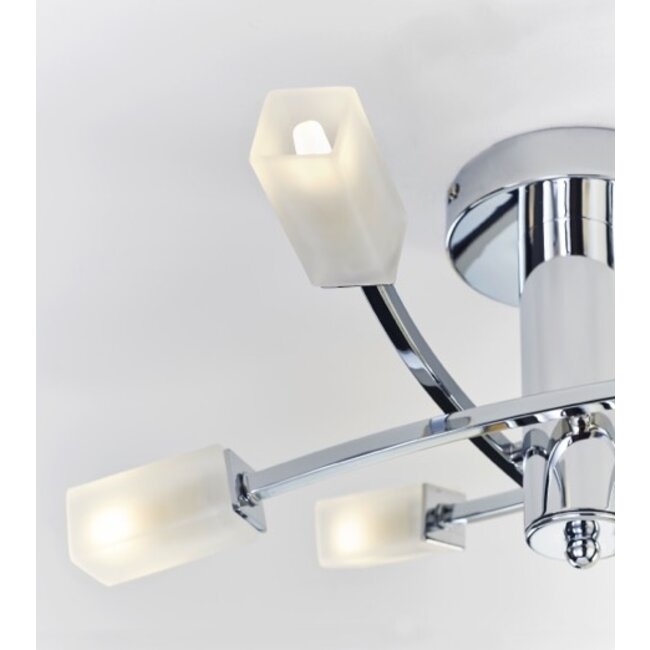 Havana 6lt semi flush Chrome - Factory Second