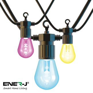 Ener-J Ener-J Smart LED Colour Changing String Lights Kit 23 Feet