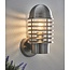 Louvre 1lt wall - Stainless steel