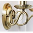 Bernice 2lt Wall antique Brass - Factory Second