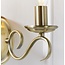 Bernice 2lt Wall antique Brass - Factory Second