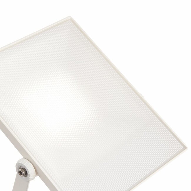 Scimitar IP65 50W cool white wall - textured White