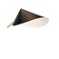 Leaf black floor lamp