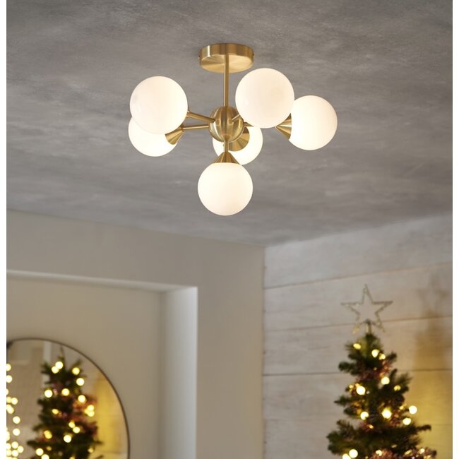 Oscar 6lt  s/flush - Br.gold