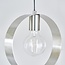 Hoop 1lt Pendant Brushed Steel