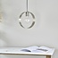 Hoop 1lt Pendant Brushed Steel