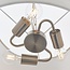 Gilli 3lt pendant - Satin nickel