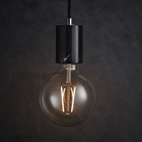 Otto Pendant 60W - Black Marble - Factory Second Otto Pendant 60W - Black Marble - Factory Second