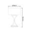 Epalle 1lt Table - Factory Second