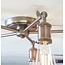 Hal 5lt semi flush 40W - aged pewter - Factory Second