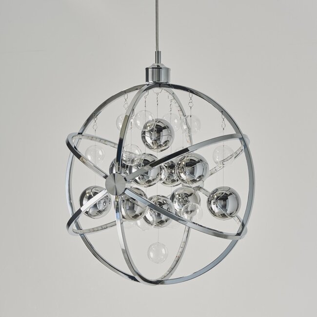 Muni 480mm pendant - chrome