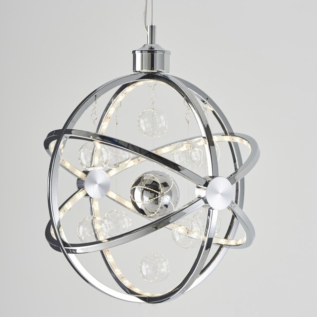 Muni 480mm pendant - chrome