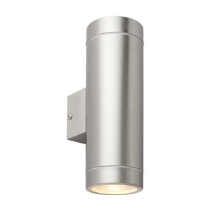 Saxby Palin XL 2lt Wall - brushed stainless steel