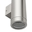 Palin XL 2lt Wall - brushed stainless steel