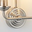 Highclere 2lt Wall - BrChrome/Natural - Factory Second