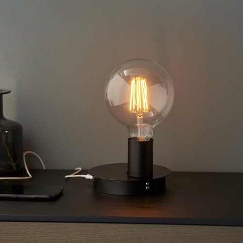 Joshua table/wall USB - Black - Factory Second Joshua table/wall USB - Black - Factory Second